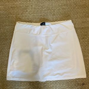 White Nike Tennis Skirt
